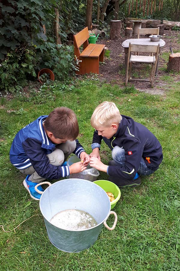 Kinder entdecken spielerisch die Landwirtschaft